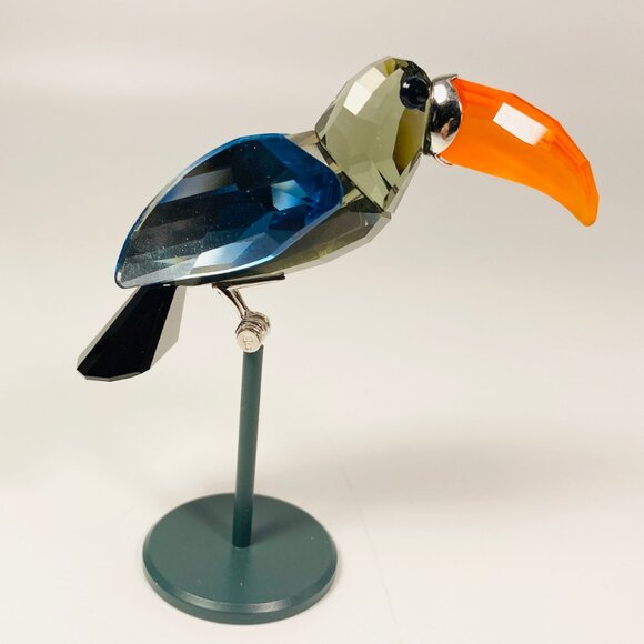 RARE !! Swarovski Paradise bird - Bamba Black Diamond 284062 - Picture 5 of 7